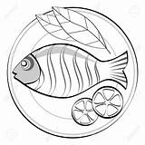 Fish Plate Dinner Drawing Sketch Food Fried Illustration Clipart Stock Vector Color Drawings Getdrawings Paintingvalley Google Illustrations Collection Sketches Shutterstock sketch template