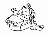 Bassinet Babies Bulkcolor sketch template