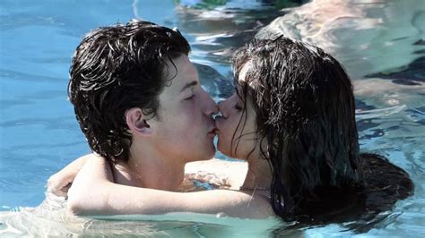 Camila Cabello And Shawn Mendes Continue Kiss A Thon In The Pool