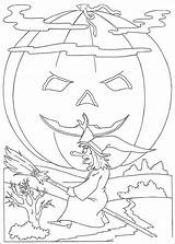 Halloween Kleurplaat Desene Colorat Kleurplaten Hallowen Planse Coloriages P19 Strega Malvorlage Zucche Copii Primiiani Enfant Pianetabambini Vrajitoare Stimmen Feestdagen Trafic sketch template