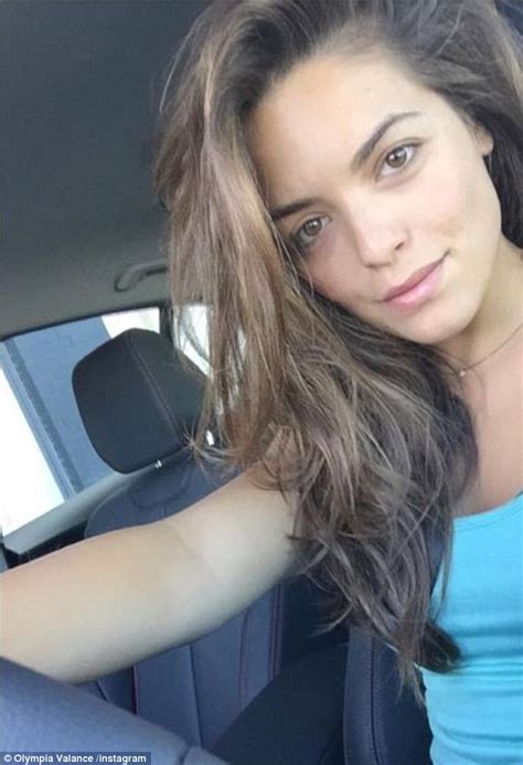 Neighbours Olympia Valance Glows In Make Up Free Selfie