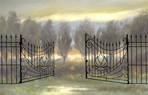 open gate drawing  paintingvalleycom explore collection  open gate drawing
