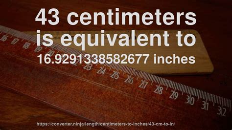 cm    long   centimeters  inches convert