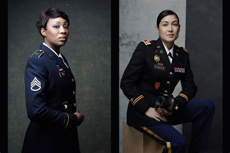 The Women Of The U S Military A Portrait Series Of The