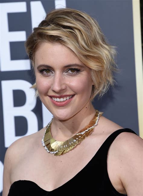 Greta Gerwig At 75th Annual Golden Globe Awards In Beverly