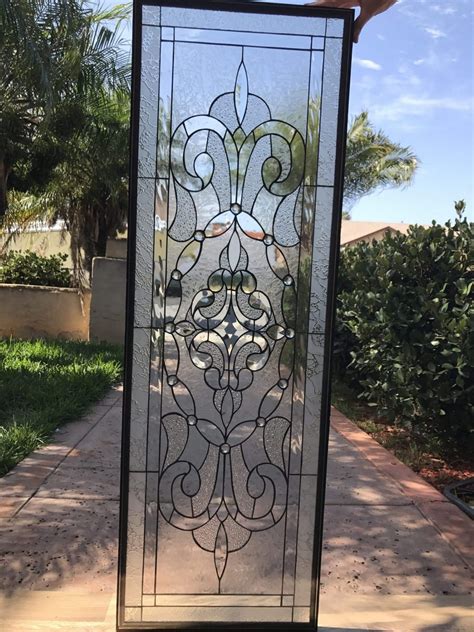 Simply Stunning The Victorville Stained And Beveled Glass Window Panel