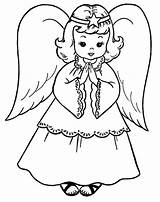 Angel Pages Coloring Color Printable Kids Angels Colouring Print Sheets Book Printables Christmas Engel Sheet Kleurplaat Gif Colorear Girl Clipart sketch template