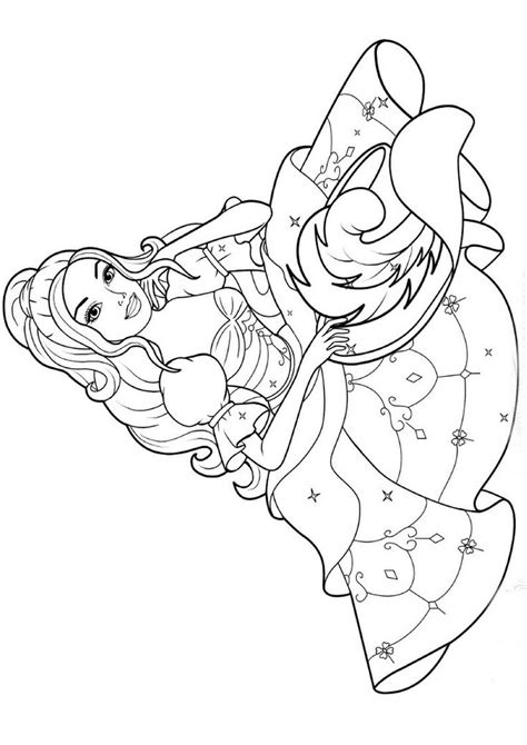 baker barbie coloring pages