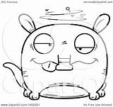 Mascot Lineart Drunk Character Illustration Cartoon Aardvark Royalty Thoman Cory Graphic Clipart Vector Kangaroo 2021 sketch template
