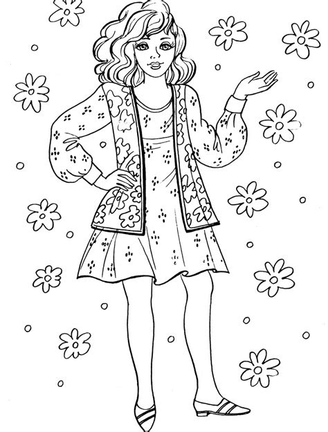 girl coloring pages coloring home