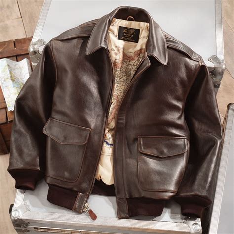 Leather A 2 Flight Jacket National Geographic Store Leather Flight