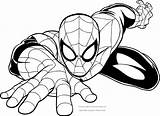 Spider Man Coloring Spiderman Climbing Drawing Wall Marvel Pages Draw Color Kids Printable Suunnittelu Comic Cartonionline Si sketch template