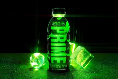 glowberry prime hydration drink   glow   dark