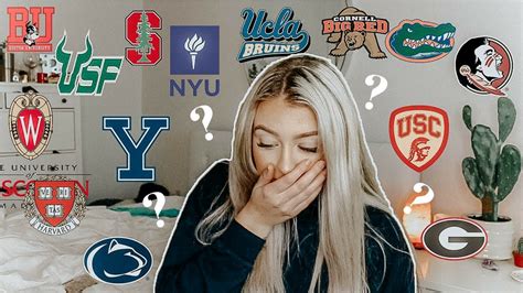 college decision reaction college reveal youtube