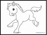 Horse Coloring Pages Shire Funny Awesome Baby Getdrawings Getcolorings sketch template