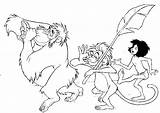 Jungle Book Coloring Pages King Louie Loui Disney Printables Wanna Skech Cartoon Cartoonbucket Bestcoloringpagesforkids Kids Colouring Drawing Books Drawings Gif sketch template