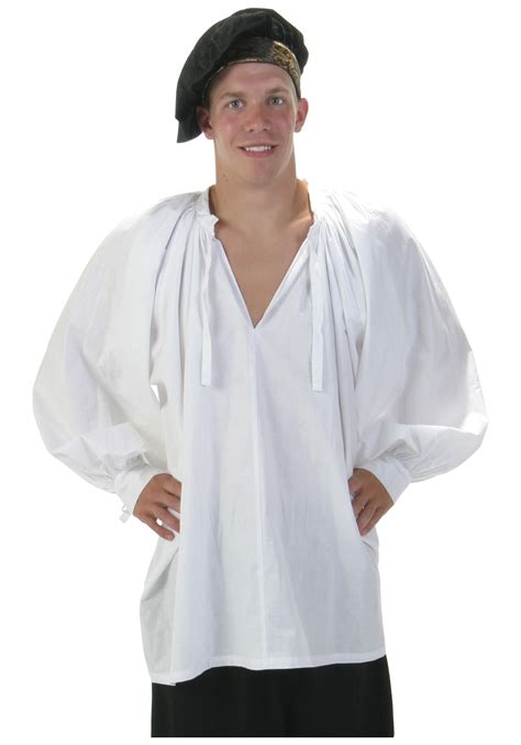 white renaissance peasant shirt halloween costume ideas