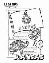 Coloring Pages Kansas State Brutus Symbols Michigan Texas Buckeye University Flower Color Florida Bird Mississippi Ohio Printable Flages Getcolorings Getdrawings sketch template