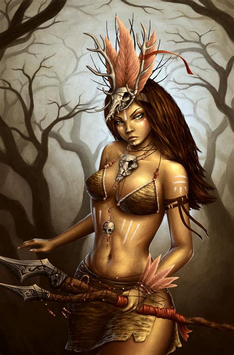 Tribal Warrior By Noname Face On Deviantart