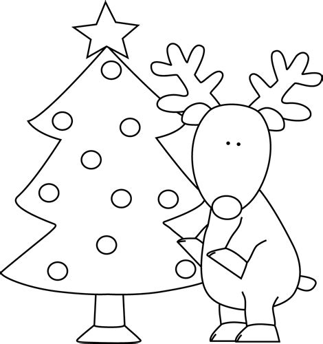 santa claus  christmas tree coloring pages coloring pages