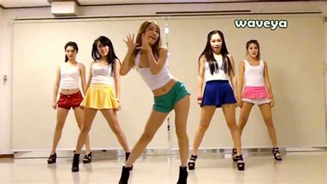 korean sexy ladies dancing psy gangnam style youtube