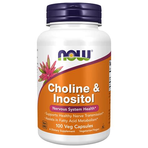 choline inositol  mg capsules shop vitamins