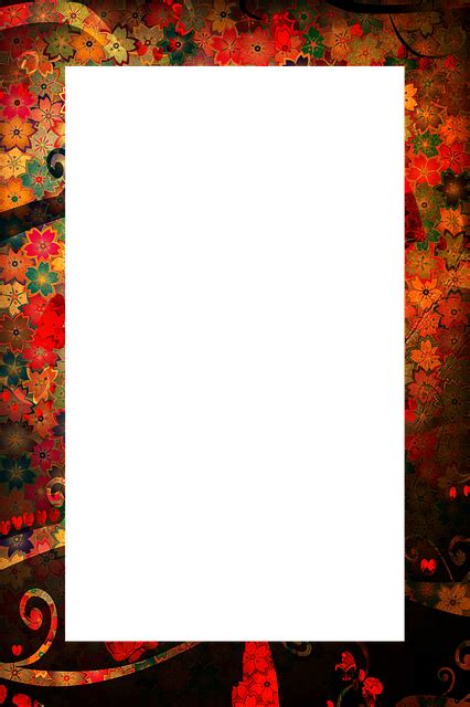 border pattern floral royalty  stock illustration image
