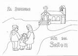 Para Catequesis Colorear Niños Dibujos Catecismo sketch template