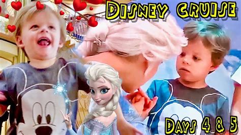 disney dream princess elsa kiss  disney cruise youtube