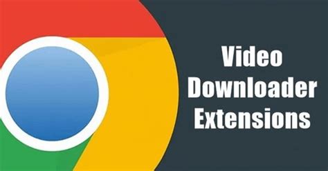 youtube downloader chrome extensions  pc