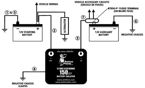 multi battery isolator wiring diagram sample wiring diagram sample