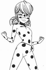 Ladybug Miraculous Youloveit Marinette sketch template