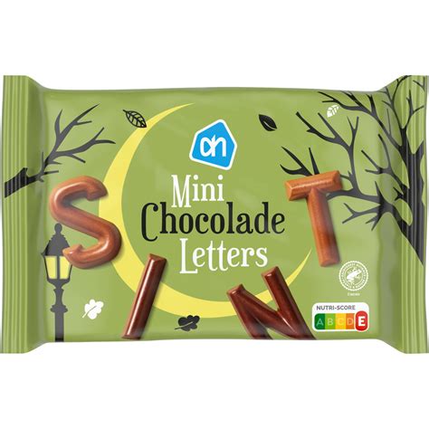 ah mini chocolade letters bestellen albert heijn