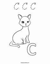 Coloring Worksheet Cursive Noodle Favorites Login Add Change Style Twistynoodle Cat sketch template