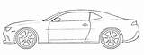 Camaro Chevrolet Coloring Pages Choose Board sketch template