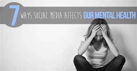7 ways social media affects our mental health