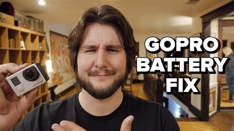 gopro battery life fix youtube