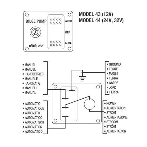 bilge pump switch wiring diagram   switch wiring diagram schematic