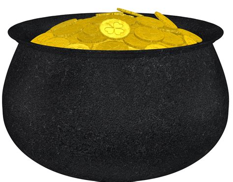 Pot Of Gold Png Clip Art Library