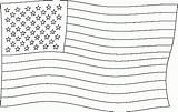 Coloring Flag Waving Finished sketch template