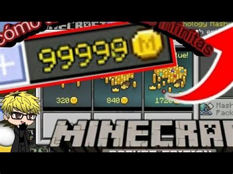como conseguir monedas en minecraft pe gratis youtube
