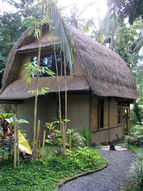 villa wooden cabinet   added woven bamboo  bali