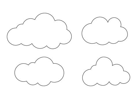 cloud template    printables printablee