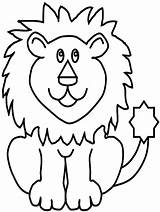 Lion Pages Coloring Print Printable Getcolorings sketch template