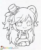 Coloring Gacha Life Pages Cute Club Color Print Kawaii Anime Girl Drawings Realistic Chibi Easy Popular Raskrasil Sketches Choose Board sketch template