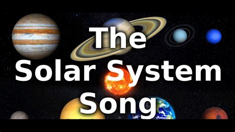 image de systeme solaire solar system rap song youtube