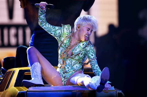 outrageous miley cyrus outfits from european leg of bangerz tour at london s 02 arena daily star