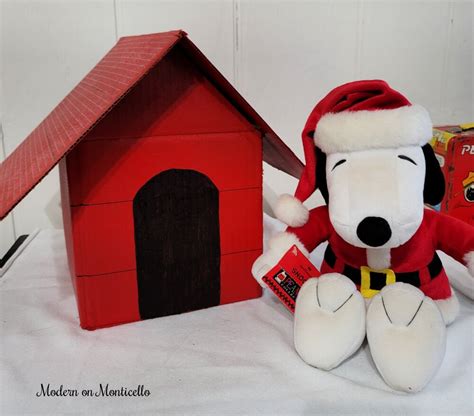 snoopy doghouse   cardboard boxes modern  monticello