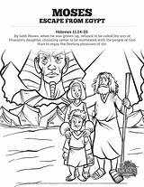 Moses Exodus Sunday Escapes Bible Sharefaith Mazes Difference sketch template