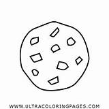 Galletas Kekse Biscotti Dibujo Ultracoloringpages sketch template